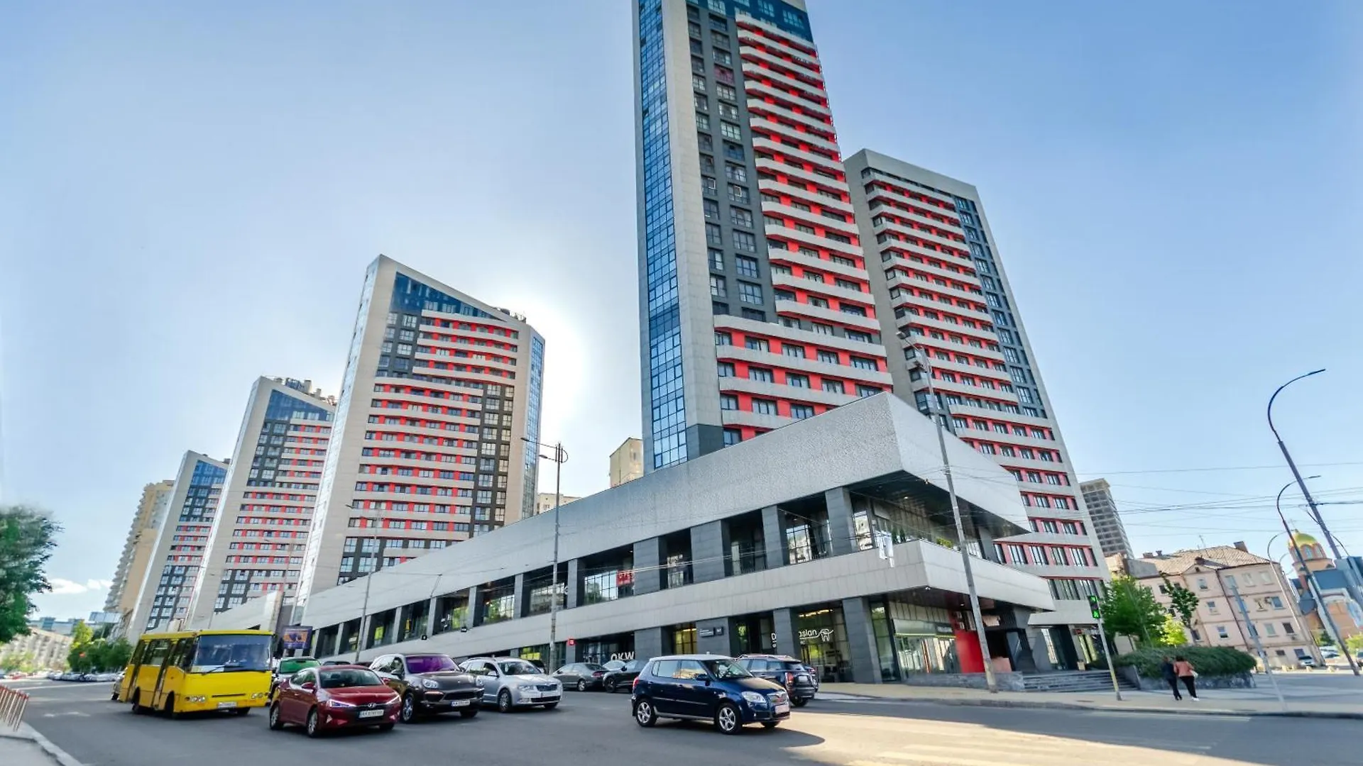 Petrovdom Apartments 21-212 In Rc Kvartet, 16Г Vasyl Lypkivskyi Street Kyiv Ukraine